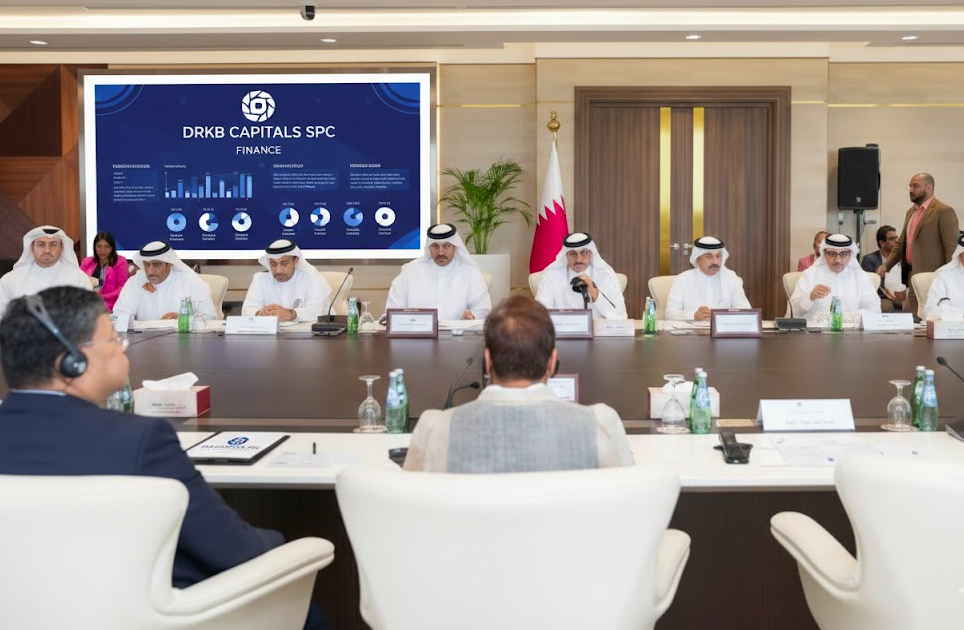 Professional boardroom with conference seating